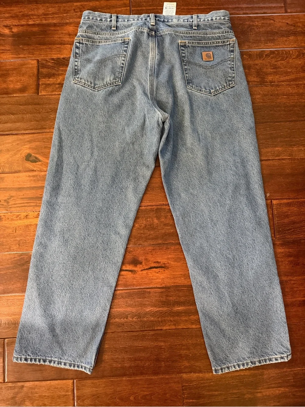 Carhartt B172 DST Men's Light Blue Denim Jeans
